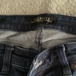 Talbots flawless five slim ankle jeans